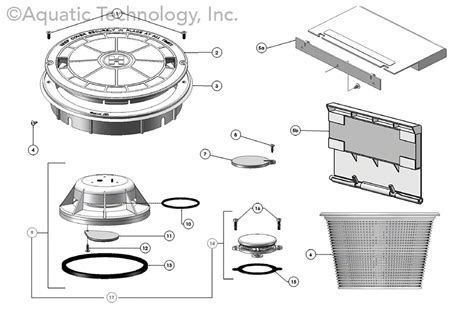 Hayward Skim-Master SP1070 Inground Concrete Skimmer Replacement Parts