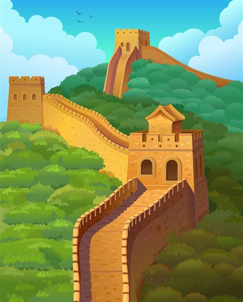 Great Wall Of China Clipart