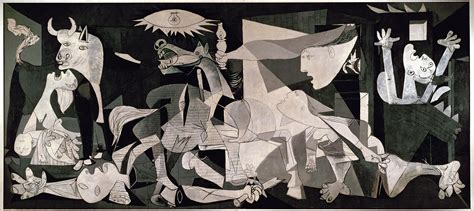 DRAW PAINT PRINT • Pablo PIcasso: Guernica (1937) 137.4" x 305.5",...