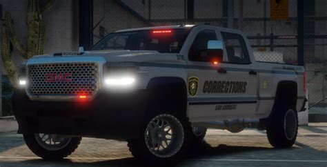 2018 GMC Sierra Corrections Pickup Truck – FiveM Mods