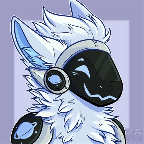 Happy Protogen (art by me - TrashmuttArt on Twitter) : r/furry