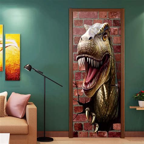 3D Dinosaur Wall Art Decor