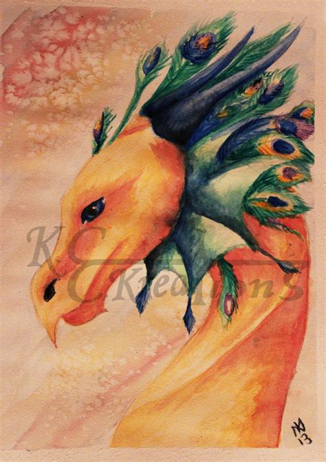 Watercolor Dragon by Kekreations on DeviantArt