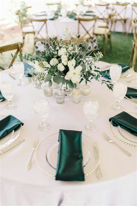 75 Timeless Green And White Wedding Ideas - Weddingomania