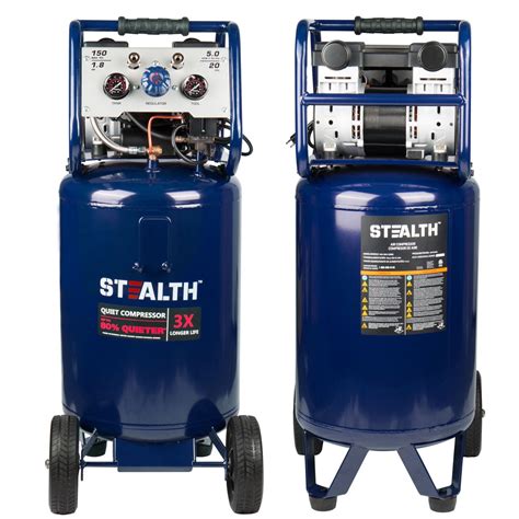 Stealth 20 Gallon Vertical Quiet Air Compressor – Alton Industry ...