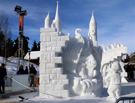 Breck Snow Sculpture Championship