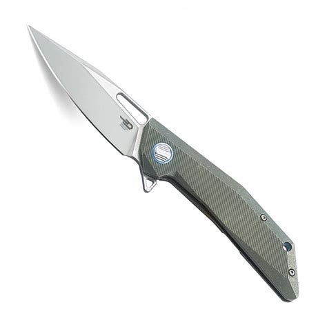 Bestech Knives Shrapnel Titanium Folding Knife | BladeOps