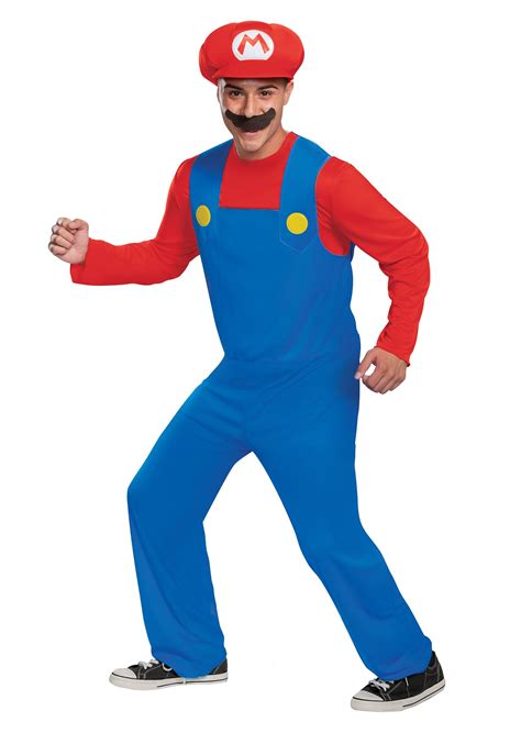 Super Mario Classic Adult Mario Costume