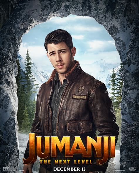 Jumanji: The Next Level (2019) Poster - Nick Jonas as Jefferson ...