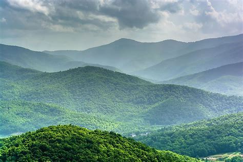 Appalachian Mountains - WorldAtlas