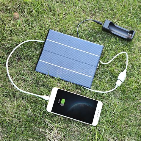 Lightweight Solar Panel 3.5W 5V Polycrystalline DIY Battery Charger ...