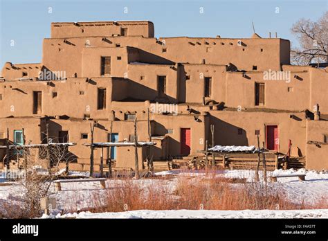 Native American Adobe Houses