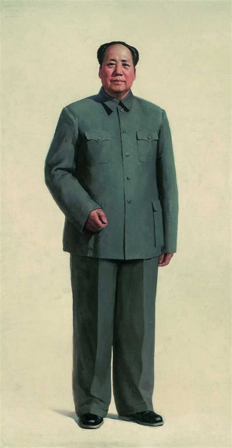 Jin Shangyi - Chairman Mao's full length (1966) | Contemporary oil ...