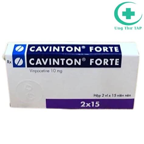 Cavinton forte - Thuốc điều trị rối loạn tuần hoàn máu não