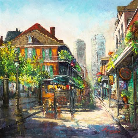 Dianne Parks - Work Zoom: 'Morning on Royal Street'- New Orleans French ...