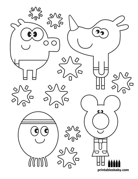 Hey Duggee | Printables Baby - Free Cartoon Coloring Pages | Coloring ...