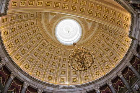 Washington Capitolium dome interior view, 2022 17232698 Stock Photo at ...