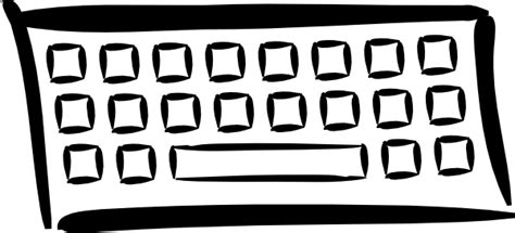 keyboard outline clipart 20 free Cliparts | Download images on ...