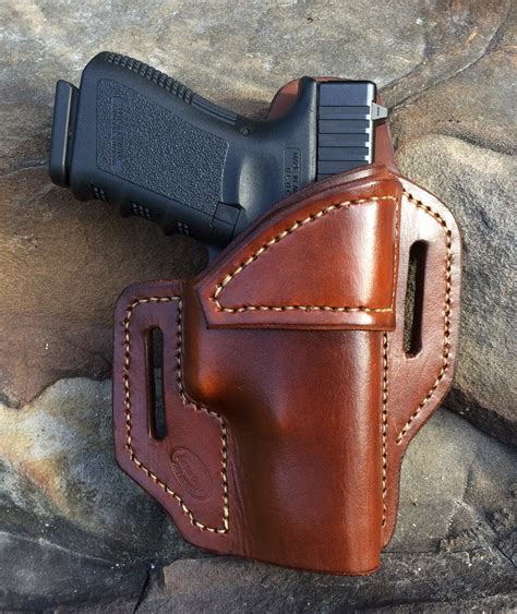 Right / Brown / OWB Glock 19 holster