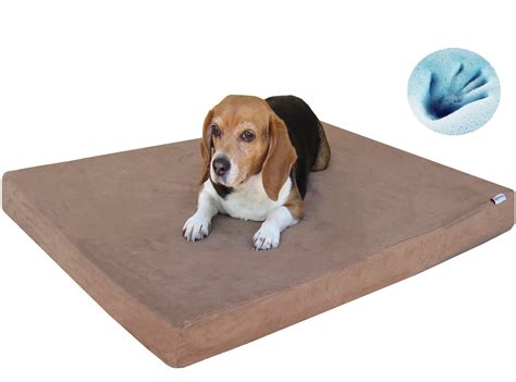 Medium Orthopedic Waterproof Memory Foam Dog Bed for Medium Pet 37"X27 ...