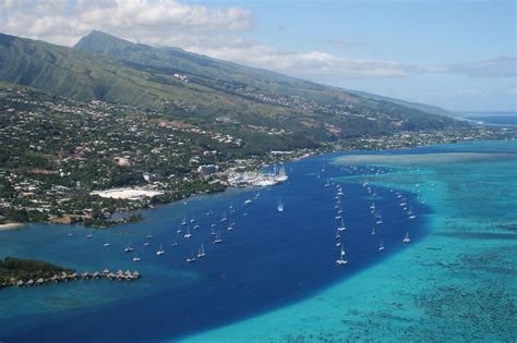 Aerial View Of Papeete Tahiti | Choose a Place for Relax | Papeete ...