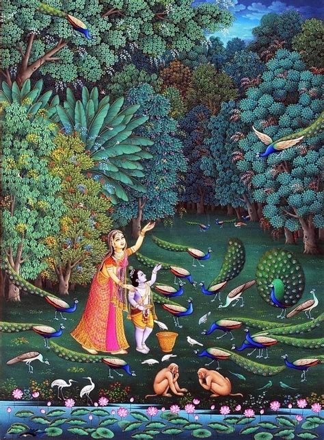 Yashoda Krishna Painting by Vishal Gurjar - Fine Art America