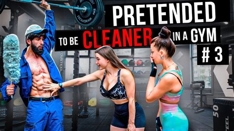 CRAZY CLEANER surprise GIRLS in a GYM prank #3 | Aesthetics in public ...