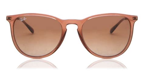 Ray-Ban RB4171 Erika 659013 Sunglasses in Transparent Light Brown ...