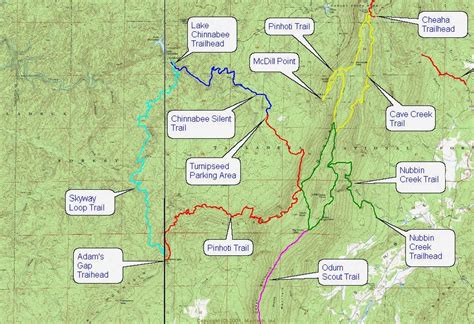 Pharm Hiker: Cheaha State Park: Pinhoti Chinnabee Skyway Loop