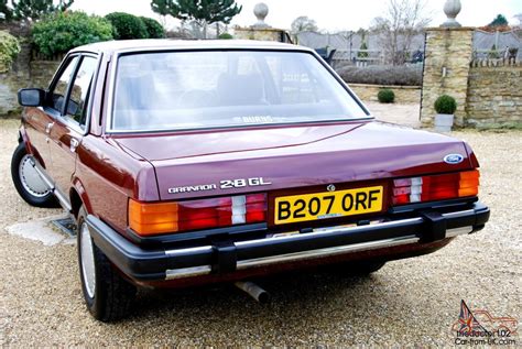 OUTSTANDING 1985 MK2 FORD GRANADA 2.8 GL AUTO GENUINE 20,000 Mls