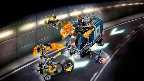 Avengers Truck Take-down 76143 - LEGO® Marvel Sets - LEGO.com for kids