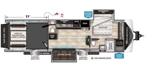 2020 Grand Design Momentum Floor Plans - floorplans.click