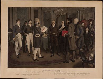 Summer 1814: Americans and British open peace negotiations at Ghent (U ...