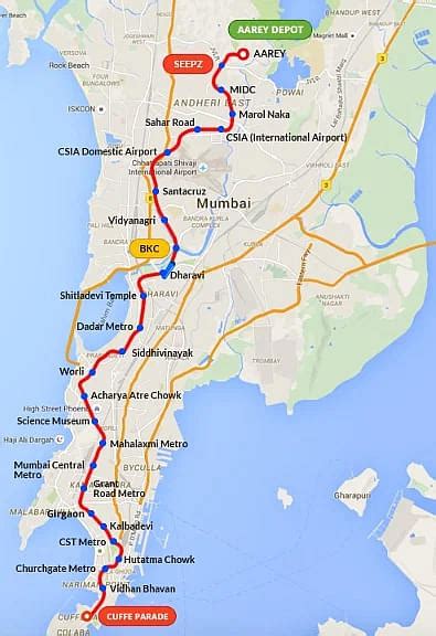 Mumbai Metro Line-3 Successfully Conducts First Long Distance Trial Run ...