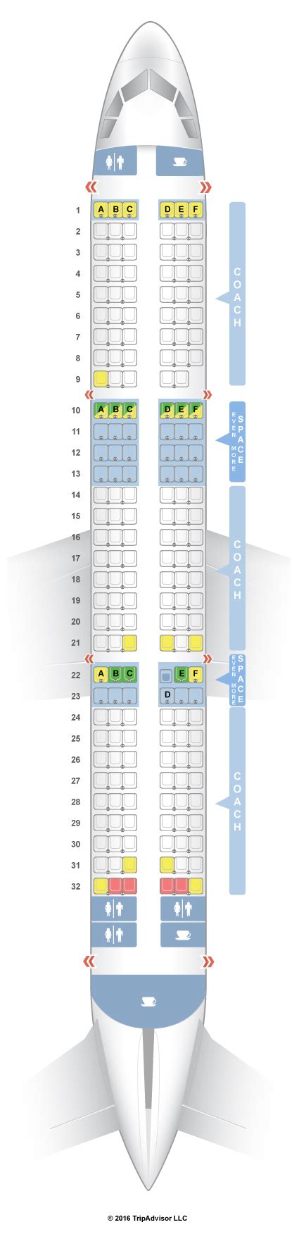 SeatGuru Seat Map JetBlue