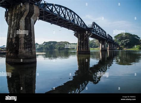 Siam Burma Death Railway Bridge on the River Kwai Stock Photo - Alamy