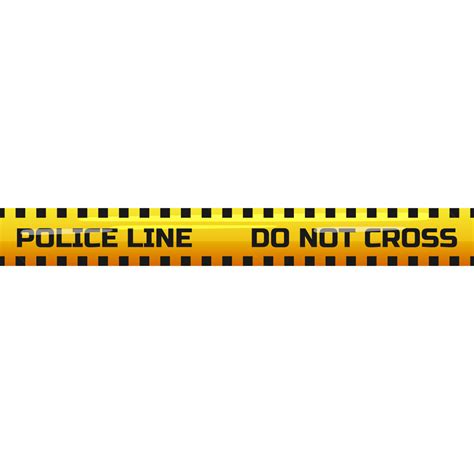 Police Tape Clipart Hd PNG, Police Tape Decorative Clipart Design ...