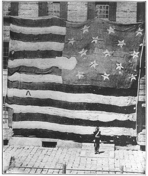 flag day history | Fort Mchenry Flag | Star spangled banner, History ...