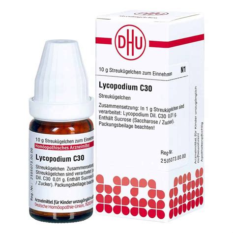 Lycopodium C 30 Globuli 10 g – günstig bei apotheke.at