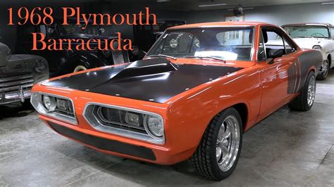 1968 Plymouth Barracuda 440 V8 Restomod - YouTube