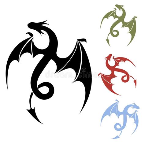 Dragon Icon Stock Vector - Image: 47229303