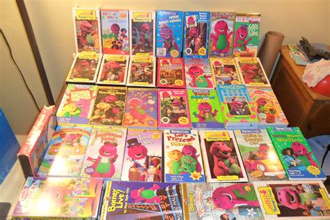 Lot Of 6 Barney Vhs Tapes Barney And Friends Vintage Vhs Lot 13 60228 ...