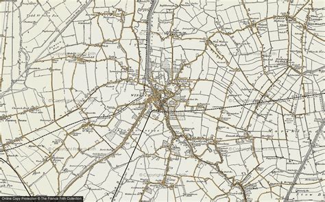 Historic Ordnance Survey Map of Wisbech, 1901-1902