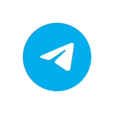 Telegram logo vector, Telegram icon free vector 18910742 Vector Art at ...