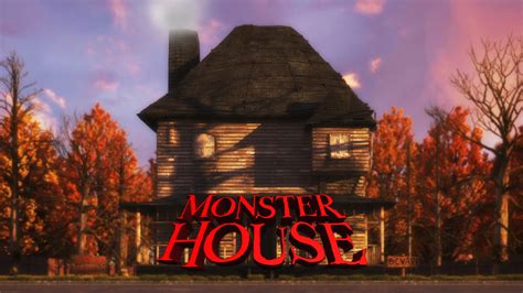 ArtStation - Monster House | Fan art Enviroment