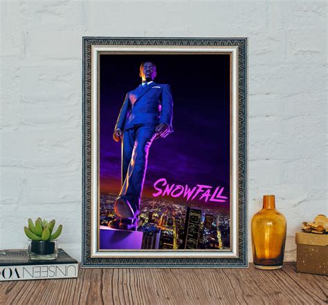 Snowfall Movie Poster, Snowfall 2017 Classic Movie Poster, Vintage ...