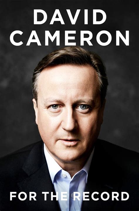 For The Record: David Cameron autobiography to be released in the ...