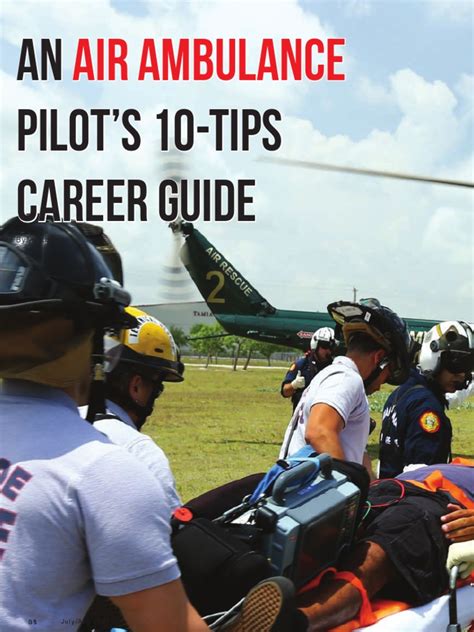 An Air Ambulance Pilots 10 Tips Career Guide | PDF | Emotional ...