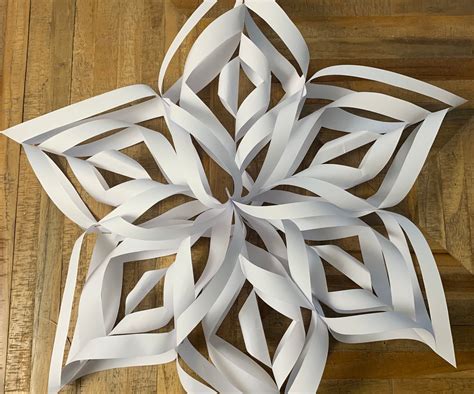 DIY Giant Origami Christmas Snowflake ️ : 11 Steps (with Pictures ...