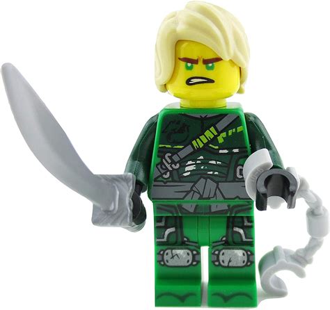 LEGO Ninjago Lloyd Green Ninja Minifigure 70651 Hunted Mini Fig ...